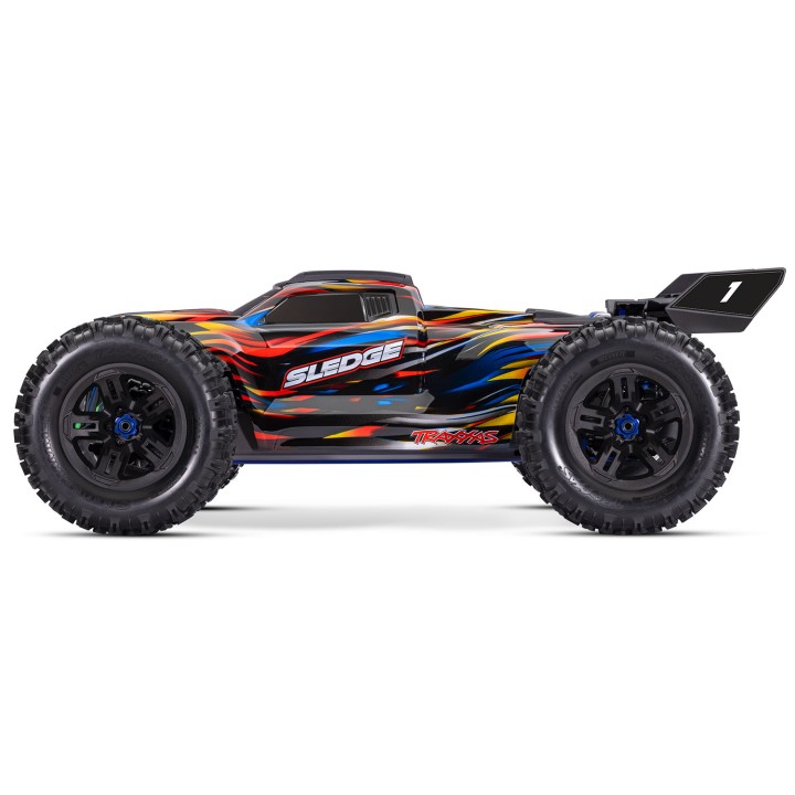 TRAXXAS 95096-4 SLEDGE 1/8 - wersja niebieska