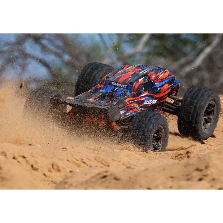 TRAXXAS 95096-4 SLEDGE 1/8 - wersja pomarańczowa