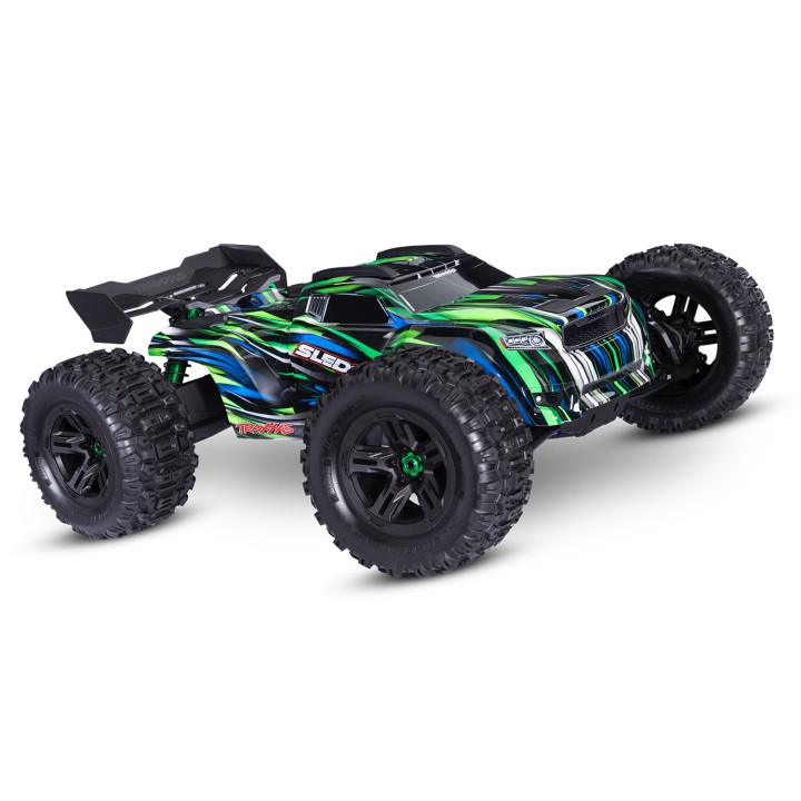 TRAXXAS 95096-4 SLEDGE 1/8 - wersja zielona