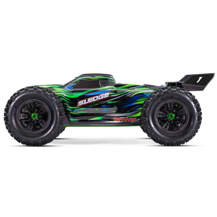 TRAXXAS 95096-4 SLEDGE 1/8 - wersja zielona