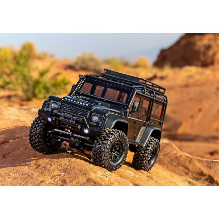 TRAXXAS 97054-1 1/18 TRX-4M DEFENDER - wersja czarna