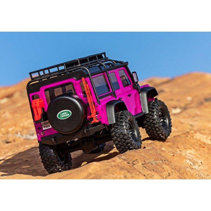 TRAXXAS 97054-1 1/18 TRX-4M DEFENDER - wersja różowa