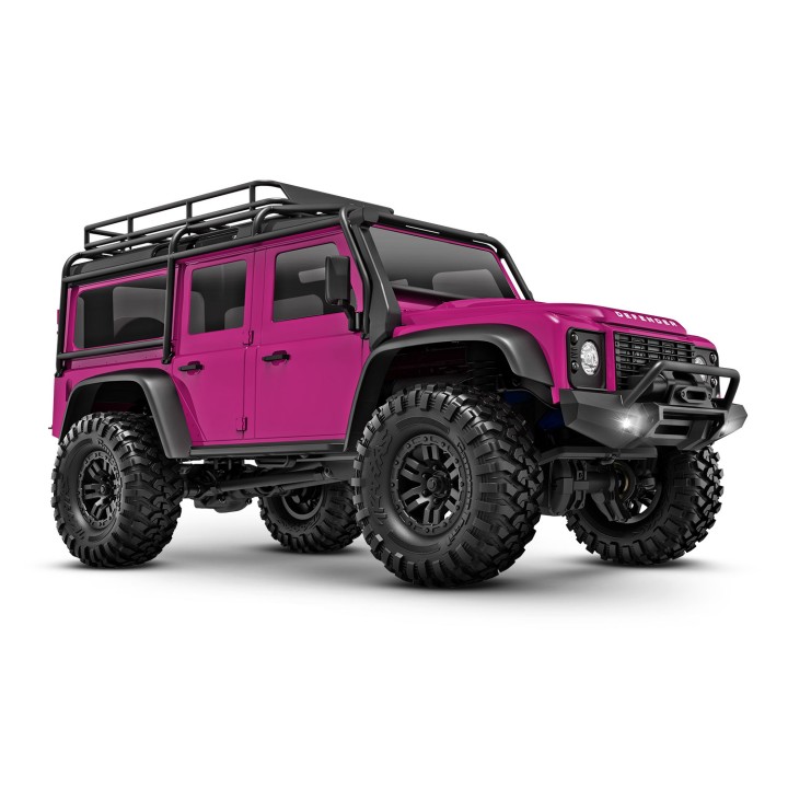 TRAXXAS 97054-1 1/18 TRX-4M DEFENDER - wersja różowa