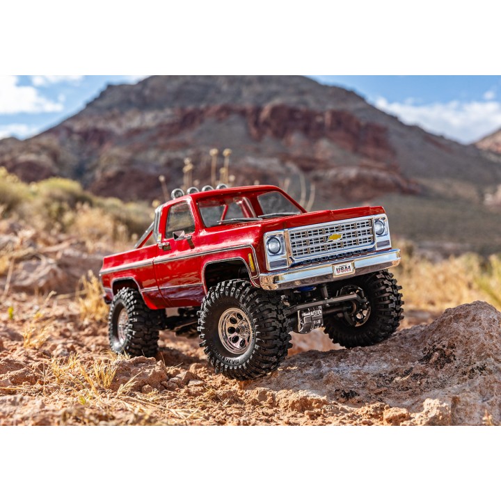 TRAXXAS 97064-1 1/18 TRX-4M 1979 CHEVROLET K10 - wersja czerwona
