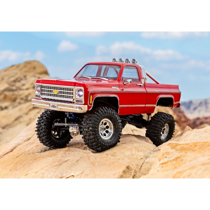 TRAXXAS 97064-1 1/18 TRX-4M 1979 CHEVROLET K10 - wersja czerwona