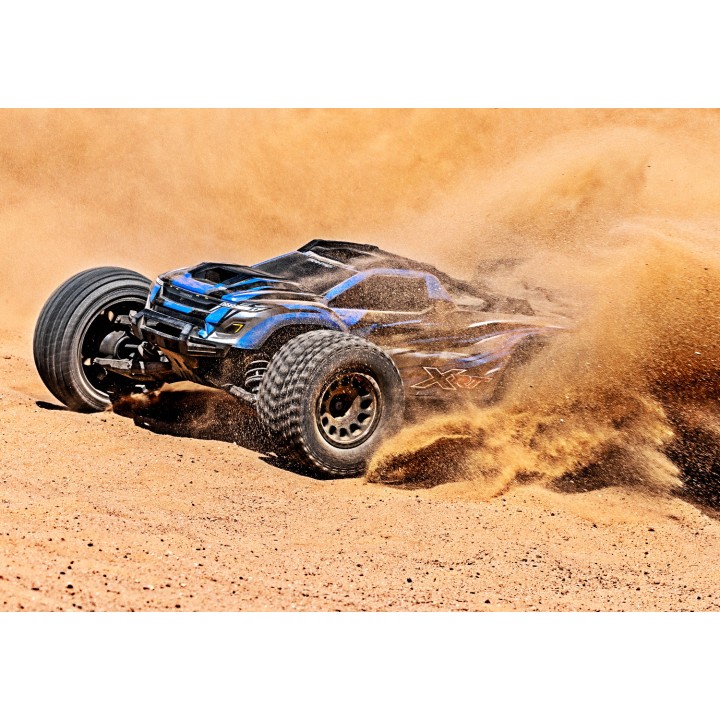 TRAXXAS XRT 8S X-TRUCK - wersja niebieska