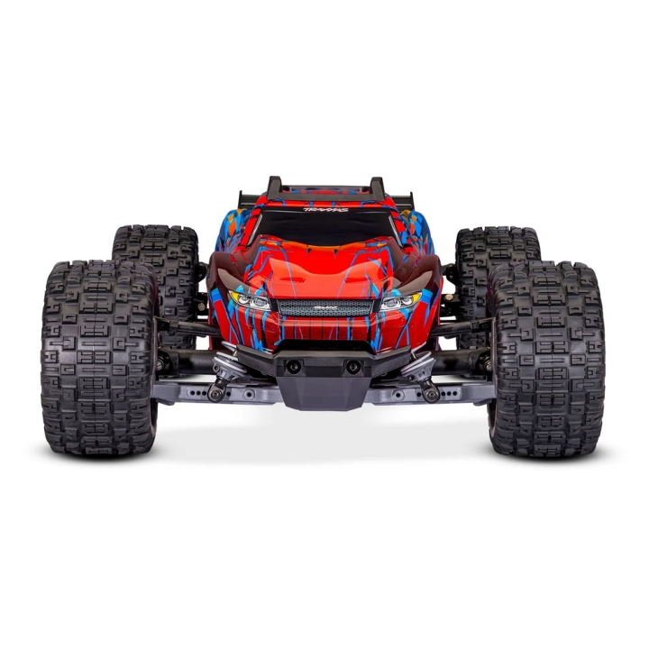 TRAXXAS RUSTLER 4X4 Brushless - wersja czerwona