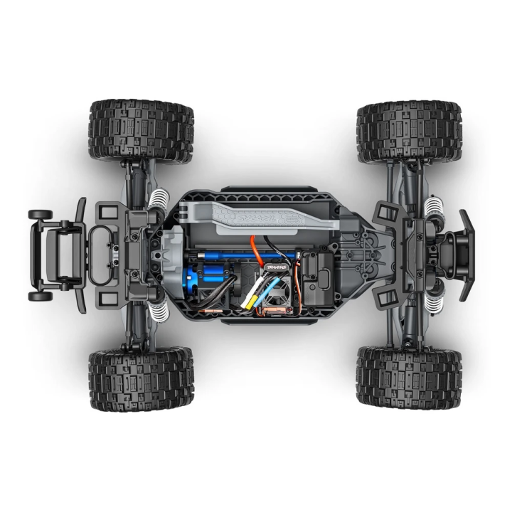TRAXXAS RUSTLER 4X4 Brushless - wersja purpurowa