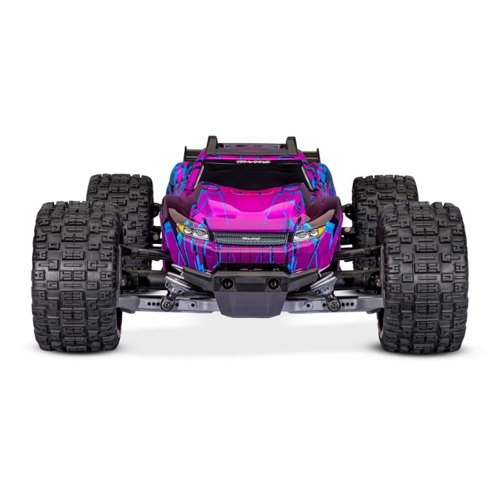 TRAXXAS RUSTLER 4X4 Brushless - wersja purpurowa