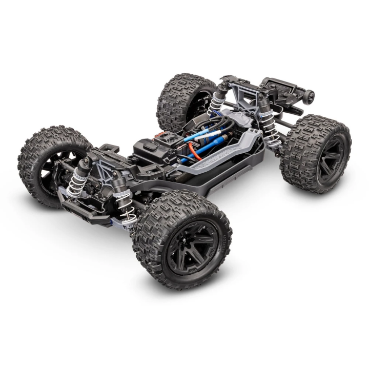TRAXXAS RUSTLER 4X4 Brushless - wersja niebieska