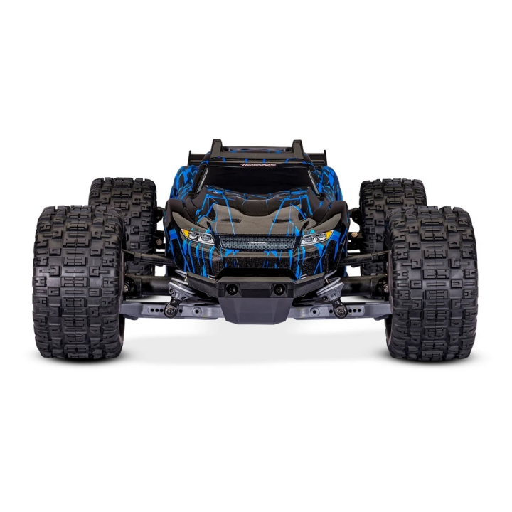 TRAXXAS RUSTLER 4X4 Brushless - wersja niebieska