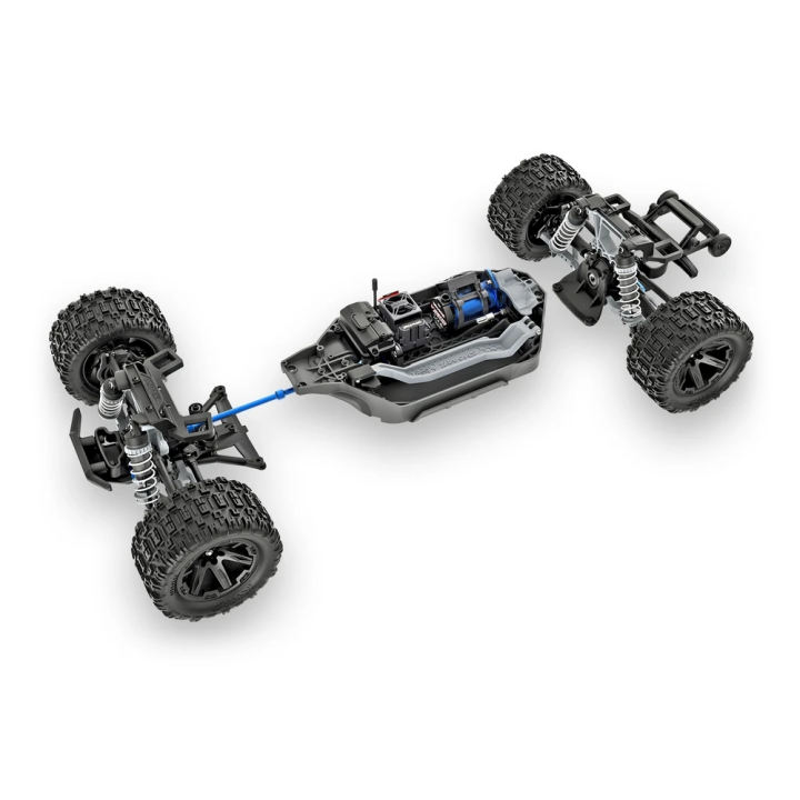 TRAXXAS RUSTLER 4X4 Brushless - wersja zielona